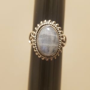 Sterling Silver  Moonstone Ring
